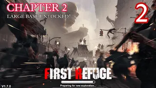 FIRST REFUGE: Z | iOS | Large Base Unlocked | Chapter  2 Walkthrough | Gameplay #2