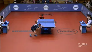 SF | Timo Boll vs Hugo Calderano | German League 2020 Highlights