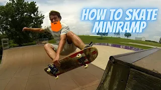 How to skate Mini-Ramp Easy for Beginners