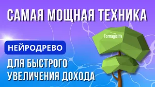 Как стать богатым? Нейродрево финансового роста. Нейрографика для привлечения денег