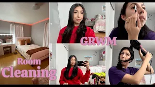 sort of a morning routine + GRWM for work !!!