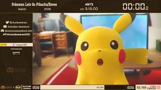 Pokemon Lets Go Pikachu - any% speedrun by Aspect - PAX AusSpeedruns 2021