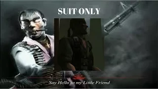 Say Hello To My Little Friend: "Suit" only (Hitman Codename 47)
