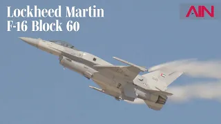 Lockheed Martin's F-16 Block 60 Desert Falcon Fighter Flies at Dubai Airshow – AIN