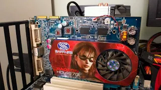 I bought a graphics card for 55p / 63¢ - Radeon HD4670 Benchmarks & Gameplay