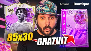 RÉCUPÉRER VOTRE 50 JOUEURS 85+ GRATUIT & J'OUVRE 10 PACKS 600K & 700K ! FC 24