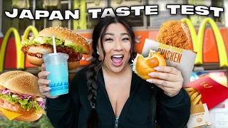 Japanese McDonald's Taste Test *ft. exclusive Japan items*