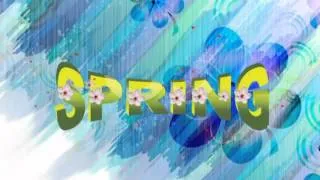 Фон для видеомонтажа Весна HD Video Background Spring