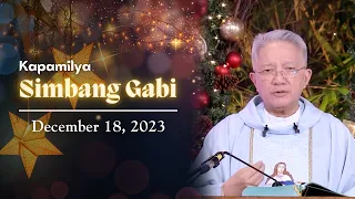 December 18, 2023 | Embracing Divine Purpose: The Birth of Jesus | 𝐊𝐚𝐩𝐚𝐦𝐢𝐥𝐲𝐚 𝐌𝐢𝐬𝐚 𝐃𝐞 𝐆𝐚𝐥𝐥𝐨 𝟐𝟎𝟐𝟑