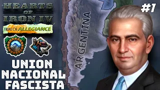 Welcome To Fascist Argentina! Hearts of Iron 4: Trial of Allegiance, Argentina  #1