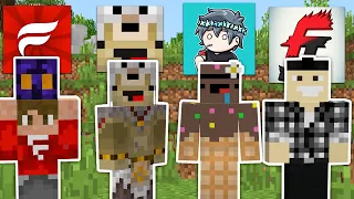 J'ai fait Affronter les Fans des Youtubeurs Minecraft pour voir lequel a les abonnés les plus Fort !