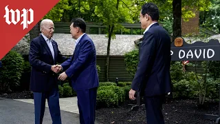 Biden holds news conference with leaders of South Korea and Japan (8/18 - FULL LIVE STREAM)