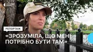 «Я тут потрібна»: як медикиня з Харкова пішла на фронт