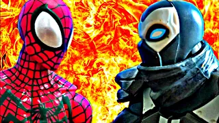 Spider-Man vs. Fortnite Guy | Stop Motion Tests