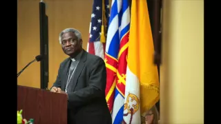 Audio: Cardinal Peter Turkson at Seton Hall on Laudato Si'