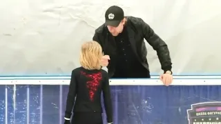 Alexander Plushenko (10 years old) - Sports Academy Cup - 1st place!  FS - The Godfather.
