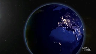 Animated map shows how humans migrated across the globe