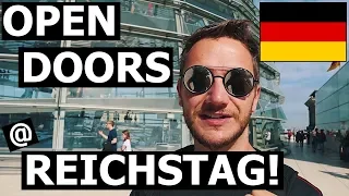 Open Door Day @ REICHSTAG! (BERLIN, Germany) - Brandenburg Gate + Checkpoint Charlie