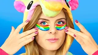 8 Erstaunliche Einhorn Make-Up-Ideen