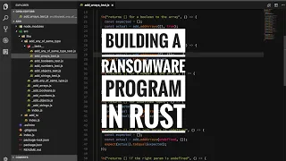 Building a ransomware program in Rust