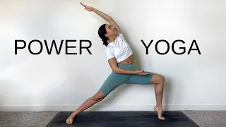 Morning Power Yoga | Intermediate Flow - Full Body Tone & Strengthen