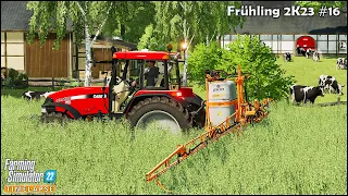 FERTILIZING FIELDS W/ SLURRY & LIQUID FERTILIZER. HARVESTING OAT🔹#Frühling 2K23 Ep. 16🔹#FS22