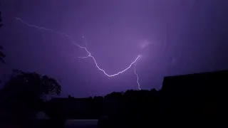 Žaibai virš Prienų | Lightning Bolts over Prienai