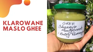 Masło klarowane, masło oczyszczone, masło ghee