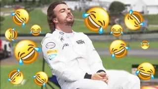 MOMENTOS GRACIOSOS DE FERNANDO ALONSO 😂