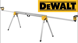 DeWalt Heavy Duty Miter Saw Stand | Assembly and Review