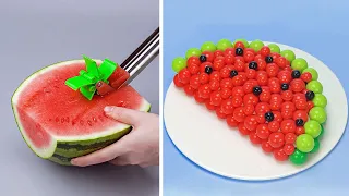 So Delicious Watermelon Cake Tutorials | Awesome Cake Decoration Ideas to Impress Your Friends