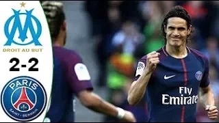 OM VS PSG 2-2 - All Goals & Highlights - 22/10/2017 HD