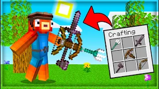 Stworzyłem NAJMOCNIEJSZĄ Broń w MINECRAFT! ( 5 w 1 )