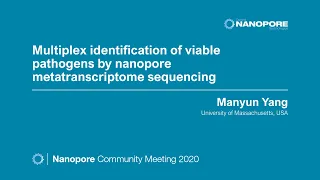 Multiplex identification of viable pathogens by nanopore metatranscriptome sequencing