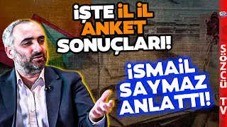 Son Anketlerde Her Şey Sil Baştan! İsmail Saymaz İl İl Anket Sonuçlarını Açıkladı