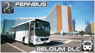 Fernbus Belgium - Antwerp to Brussels - MAN Lion's Intercity R62