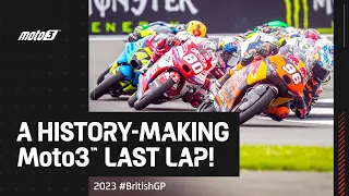 The showstopping Moto3™ finale! 🤯  | 2023 #BritishGP