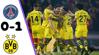 PSG vs Borussia Dortmund 0-1 - All Goals & Highlights - Champions League 2024