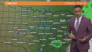 DFW weather: Storms possible Thursday, temperature forecast