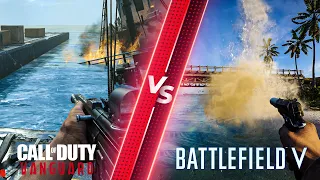 Call of Duty: Vanguard Alpha vs Battlefield 5 - Direct Comparison! Attention to Detail & Graphics!