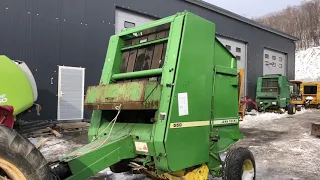 Пресс-подборщик John Deere 550 N 668