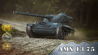 wot blitz | Мастер на  AMX 13 75 | AMX 13 75 Mastery