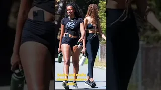 #sasha and malia Obama on nature walk; #self