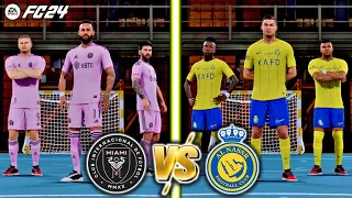 FC24 VOLTA - RONALDO , MESSI , MBAPPE , NEYMAR , VINI JR , ALL STARS | INTER MIAMI VS AL NASSR