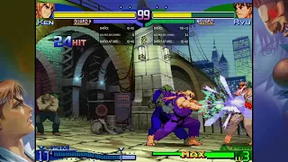 Street Fighter Alpha 3 - Ken V-ism Custom Combo