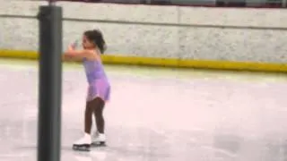 Maya's first skating comp!