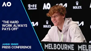 Jannik Sinner Press Conference | Australian Open 2024 Semifinal