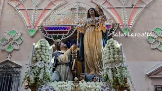 PALERMO) - PROCESSIONE DI MARIA SS. DEL ROSARIO AL CARMINELLO (4K) 08/10/2023