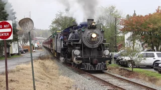 Steam in the Mist - Reading and Northern 425 Fall Foliage Excursion