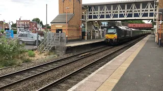 68011 Chiltern Railways ECS at Kidderminster